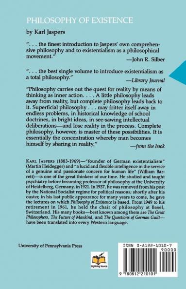 Philosophy of Existence