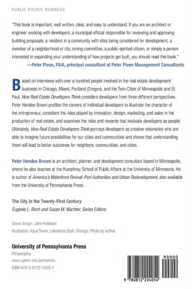 How Real Estate Developers Think