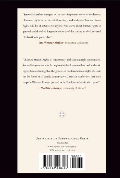 Christian Human Rights (Intellectual History of the Modern Age)
