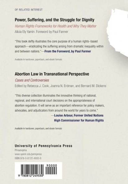 Women's Human Rights and Migration: Sex-Selective Abortion Laws in the United States and India (Pennsylvania Studies in Human Rights)