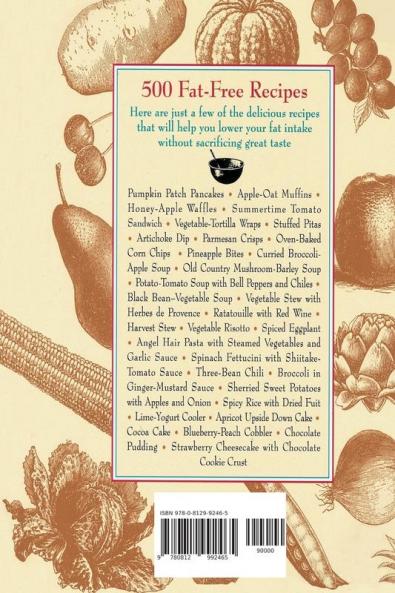 500 Fat Free Recipes