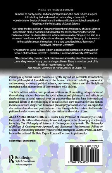Philosophy of Social Science