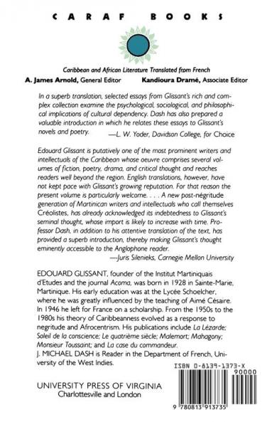 Caribbean Discourse: Selected Essays (CARAF Books: Caribbean and African Literature Translated from French)