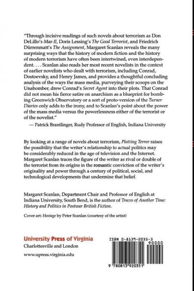 Plotting Terror: Novelists and Terrorists in Contemporary Fiction