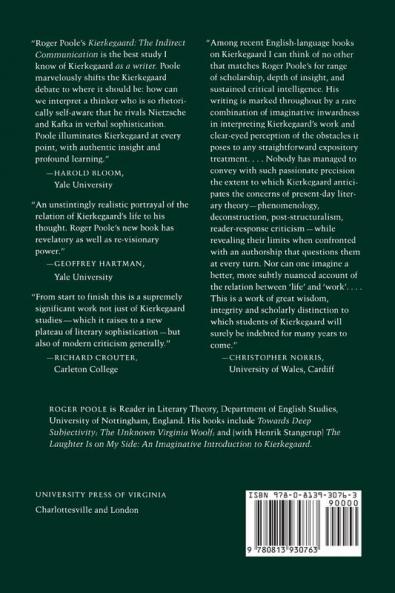 Kierkegaard: The Indirect Communication (Studies in Religion and Culture)