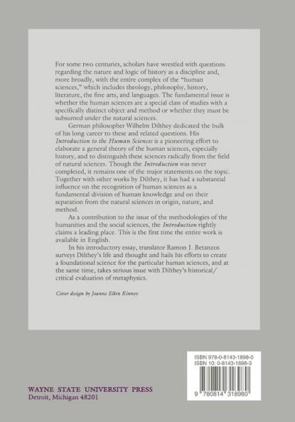 Introduction to the Human Sciences