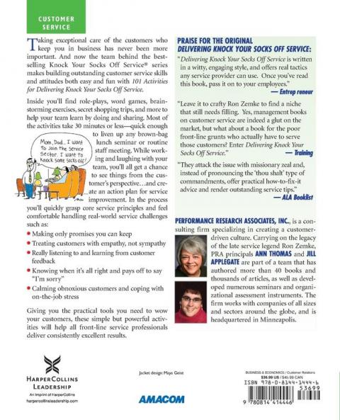 101 Activities for Delivering Knock Your Socks Off Service