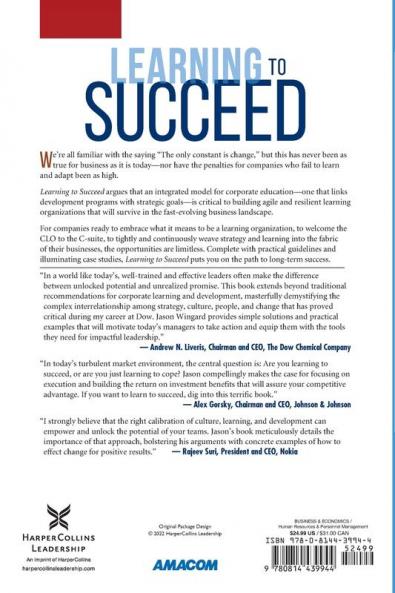 Learning to Succeed