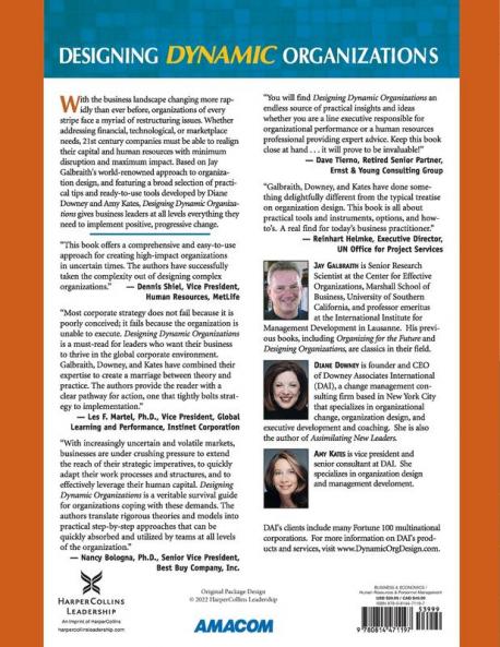 Designing Dynamic Organizations