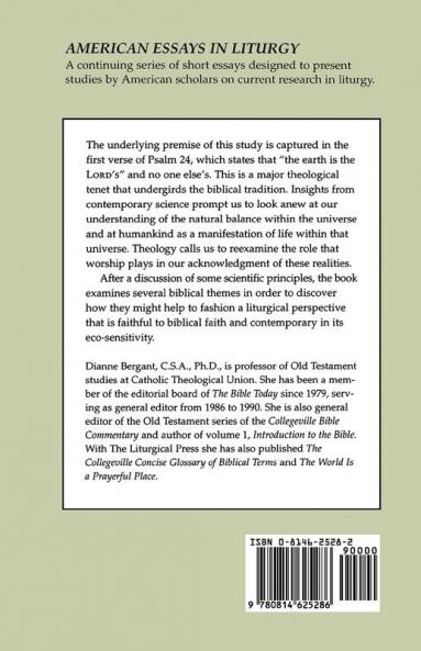 The Earth is the Lord's: The Bible Ecology and Worship (American Essays in Liturgy)