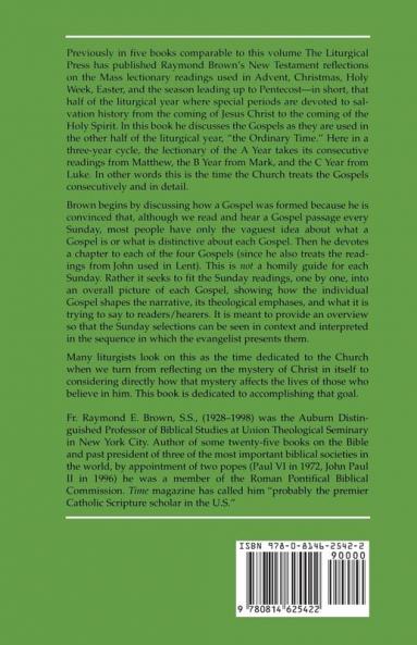 Christ in the Gospels of the Ordinary Sundays: Essays on the Gospel Readings of the Ordinary Sundays in the Three-Year Liturgical Cycle