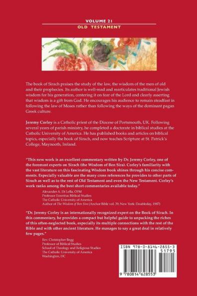 Sirach: Volume 21 (NEW COLLEGEVILLE BIBLE COMMENTARY: OLD TESTAMENT)