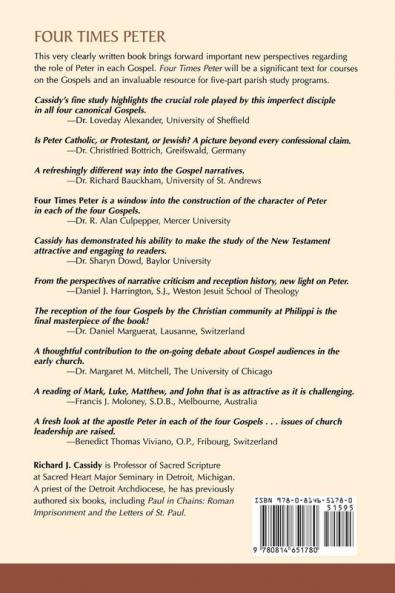 Four Times Peter: Portrayals of Peter in the Four Gospels and at Philippi (Interfaces)
