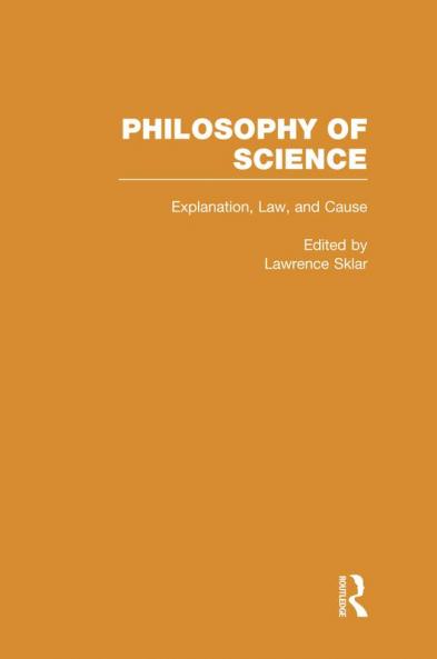 Explanation Law and Cause
