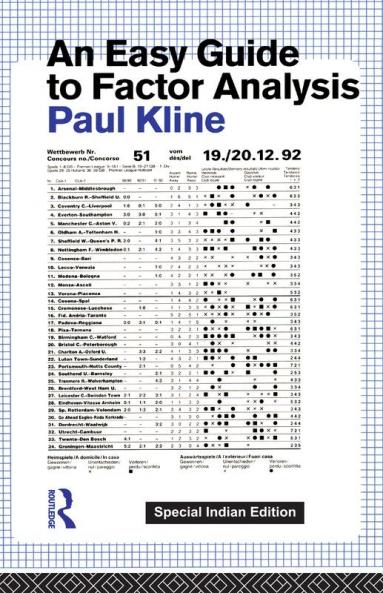 Easy Guide to Factor Analysis