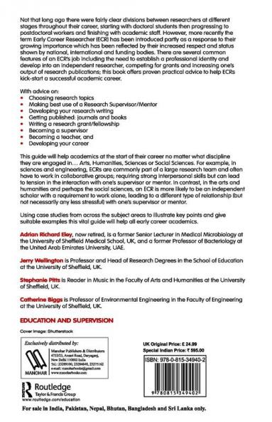 Becoming a Successful Early Career Researcher