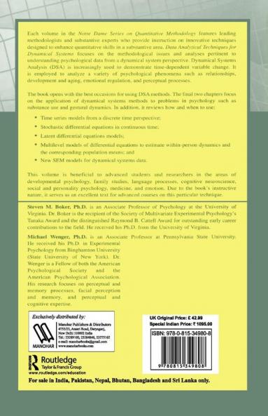 Data Analytic Techniques for Dynamical Systems