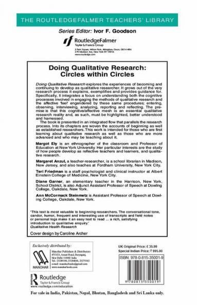 Doing Qualitative Research