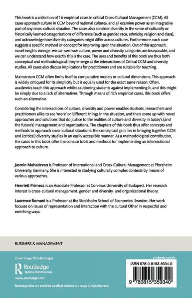 Cases in Critical Cross-Cultural Management