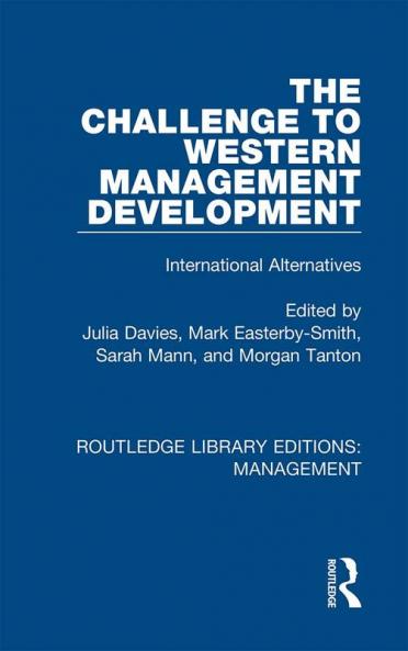 Challenge to Western Management Development