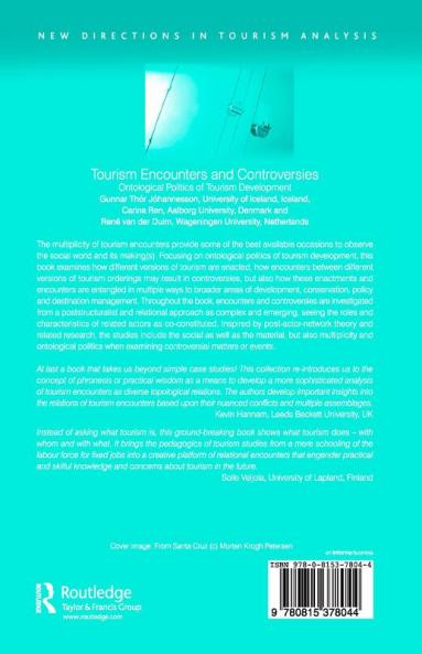 Tourism Encounters and Controversies