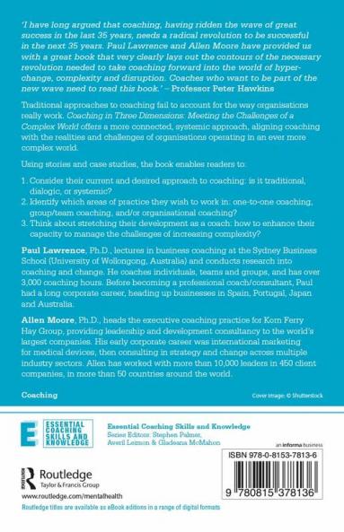 Coaching in Three Dimensions