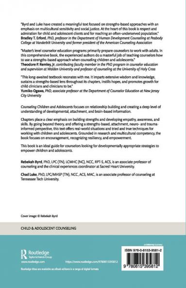 Counseling Children and Adolescents