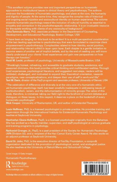 Humanistic Approaches to Multiculturalism and Diversity
