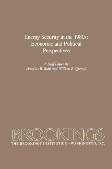 Energy Security in the 1980s