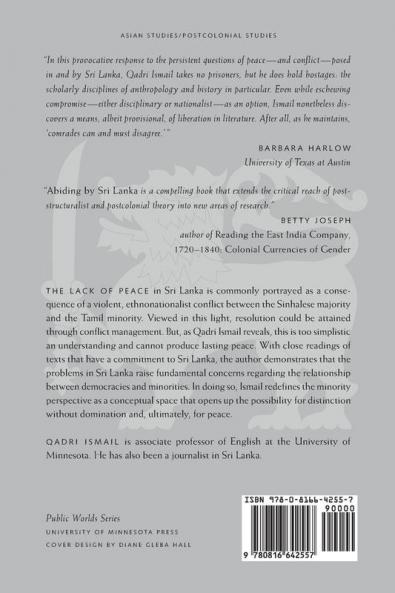 Abiding by Sri Lanka