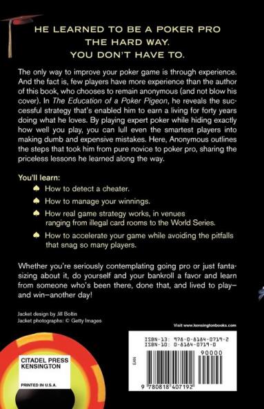 Education of a Poker Pigeon: Secrets Learned From a Life in High-Stakes Poker