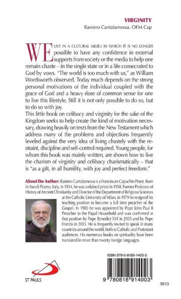 Virginity. A Positive Approach to Celibacy for the Sake of the Kingdom of Heaven