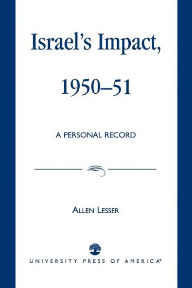 Israel's Impact 1950-51