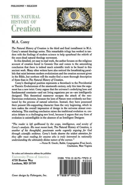 Natural History of Creation