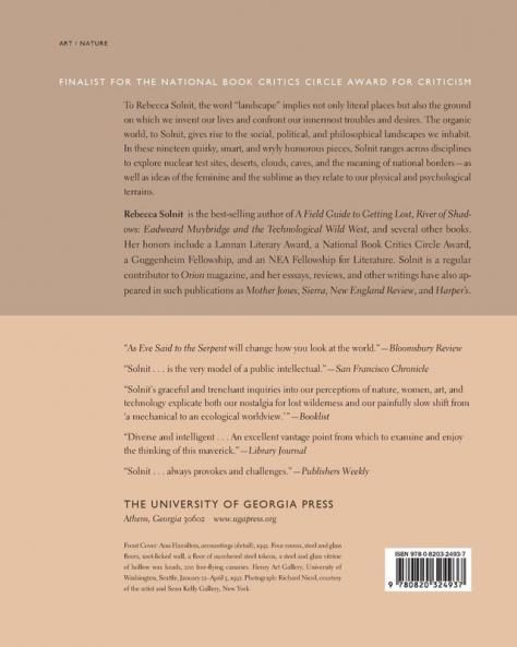 As Eve Said to the Serpent: On Landscape Gender and Art