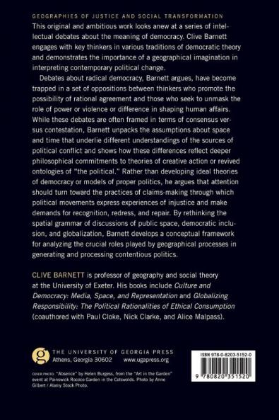 The Priority of Injustice: Locating Democracy in Critical Theory: 36 (Geographies of Justice and Social Transformation Series)