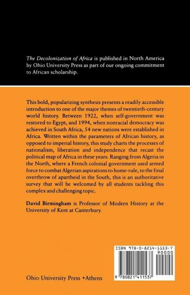 The Decolonization Of Africa