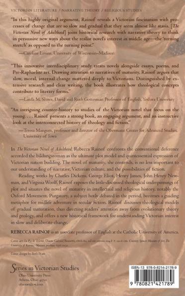 The Victorian Novel of Adulthood