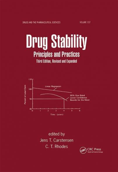 Drug Stability Revised and Expanded