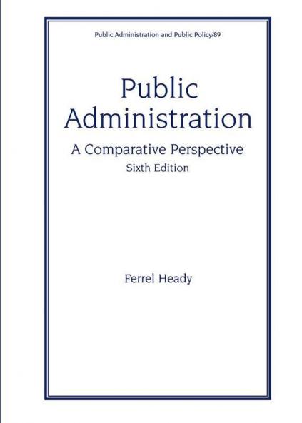 Public Administration A Comparative Perspective