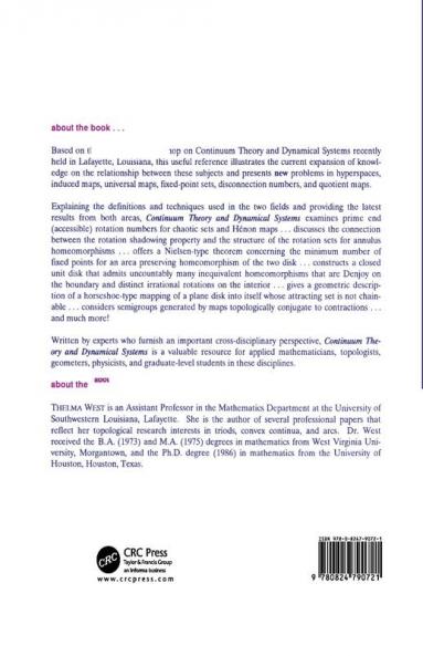 Continuum Theory & Dynamical Systems