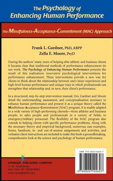 The Psychology of Enhancing Human Performance