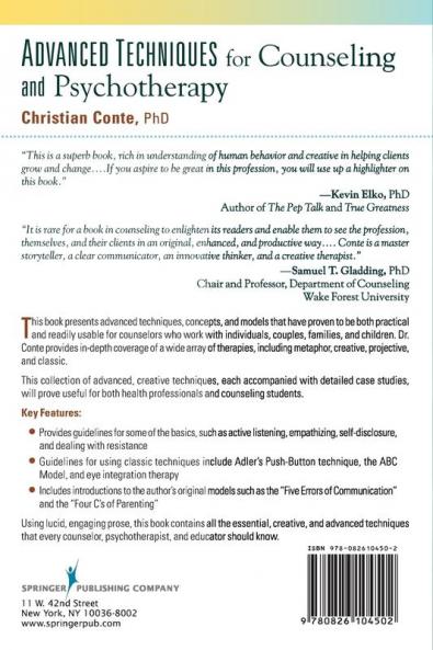 Advanced Techniques for Counseling and Psychotherapy