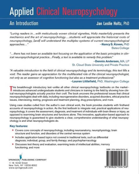 Applied Clinical Neuropsychology