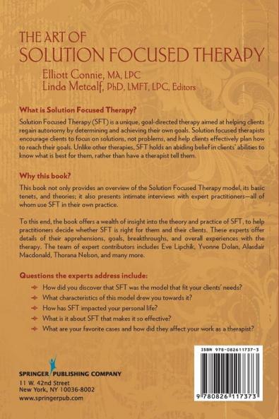 The Art of Solution Focused Therapy