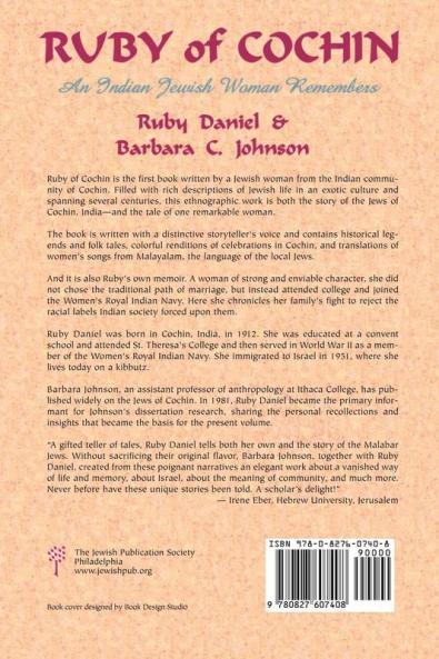 Ruby of Cochin: An Indian Jewish Woman Remembers