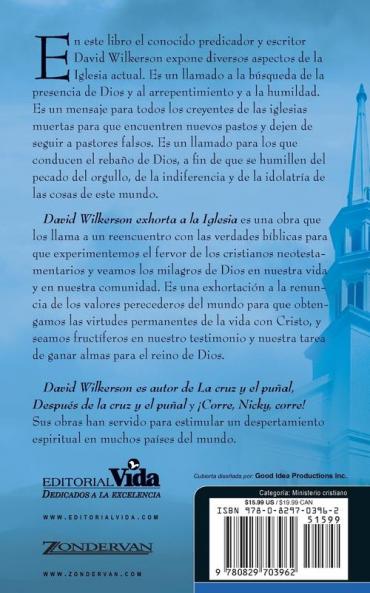 David Wilkerson Exhorta a la Iglesia