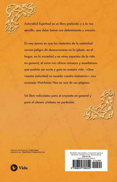AUTORIDAD ESPIRITUAL