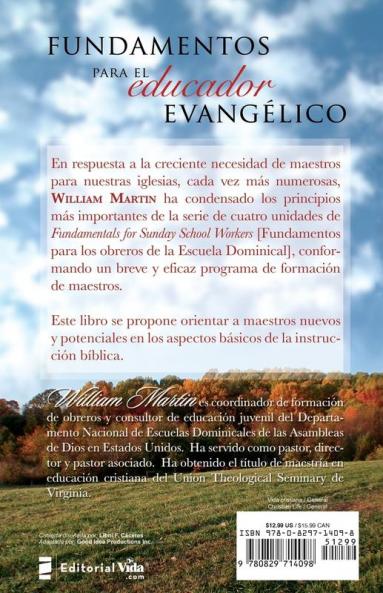 Fundamentos Para El Educador Evangelico