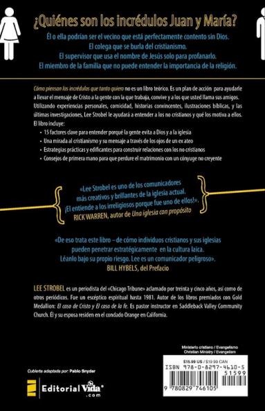 Cómo piensan los incrédulos que tanto quiero